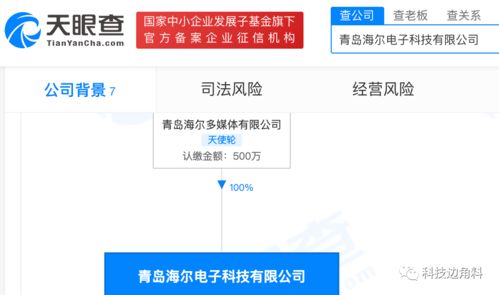 海爾進軍集成電路領域，成立青島電子科技公司